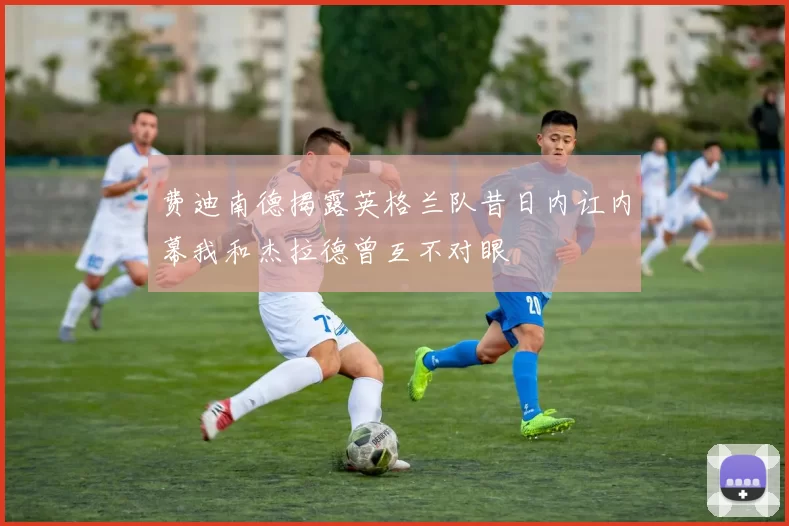费迪南德揭露英格兰队昔日内讧内幕我和杰拉德曾互不对眼